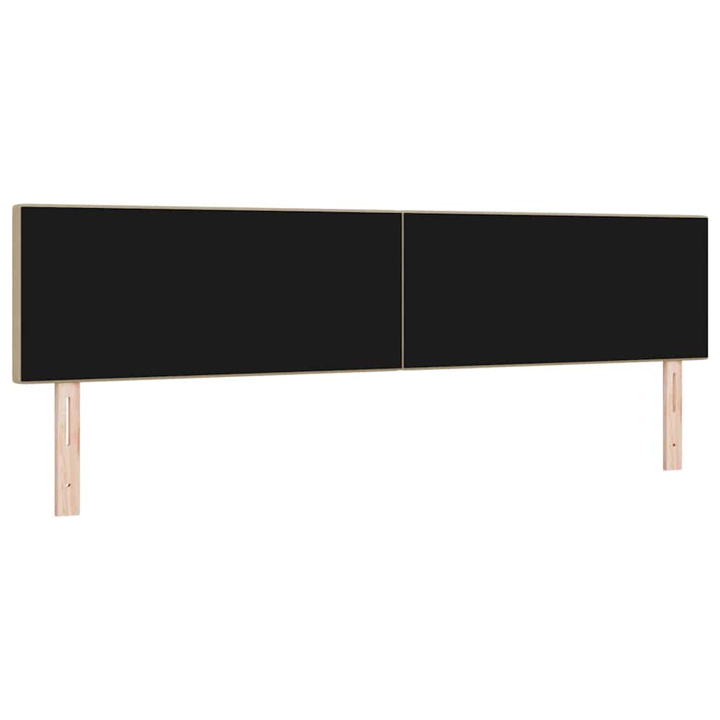 Kopfteil Hellgrün-Grau 200 cm Cordstoff