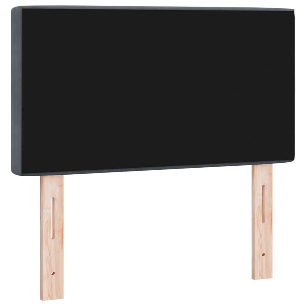 Kopfteil Dunkelgrau 80 cm Samt