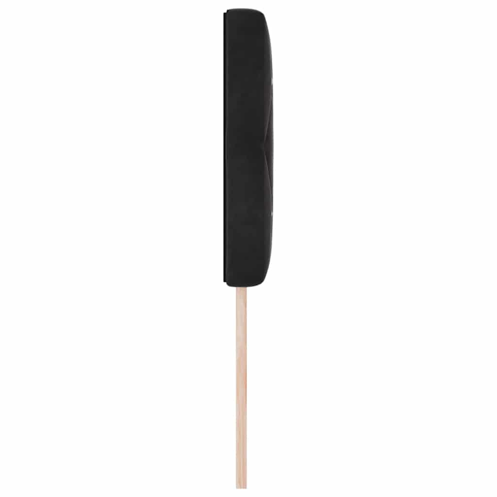 Kopfteil Schwarz 80 cm Samt