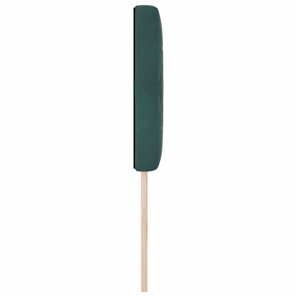 Kopfteil Dunkelgrün 80 cm Samt