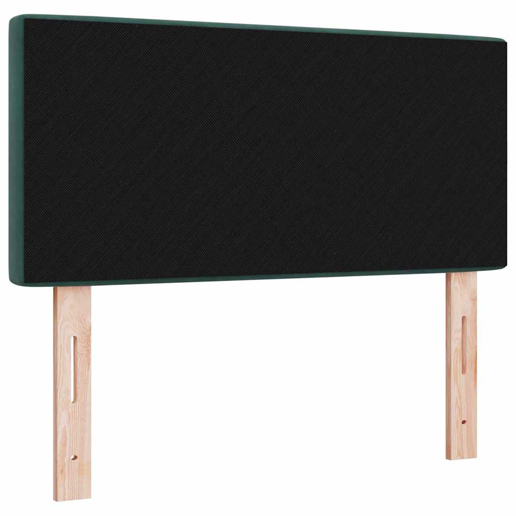 Kopfteil Dunkelgrün 90 cm Samt