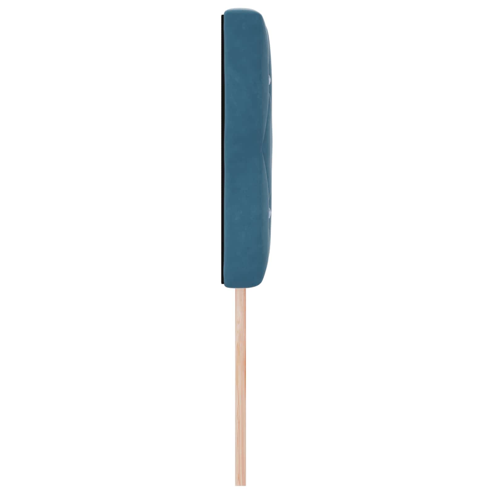 Kopfteil Dunkelblau 144 cm Samt