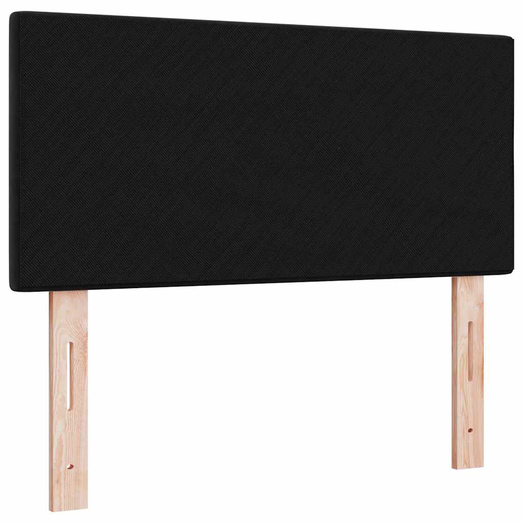 Kopfteil Schwarz 80 cm Samt