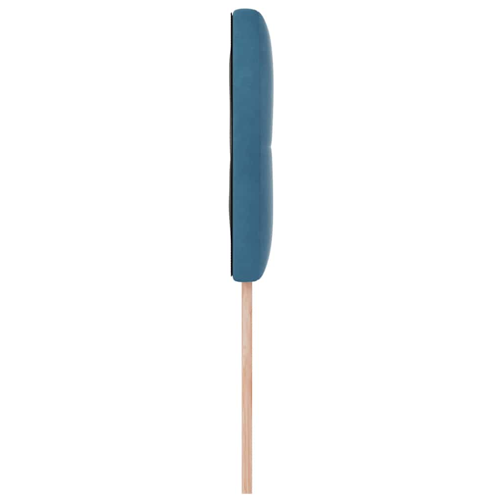 Kopfteil Dunkelblau 90 cm Samt