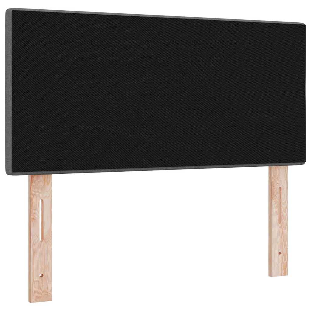 Höhenverstellbares Kopfteil Dunkelgrau 100 cm Stoff