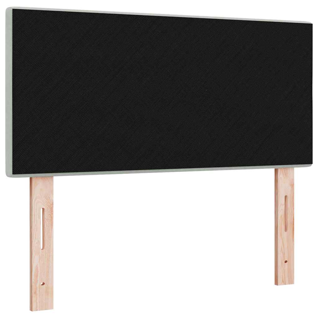 Kopfteil Hellgrau 100 cm Samt