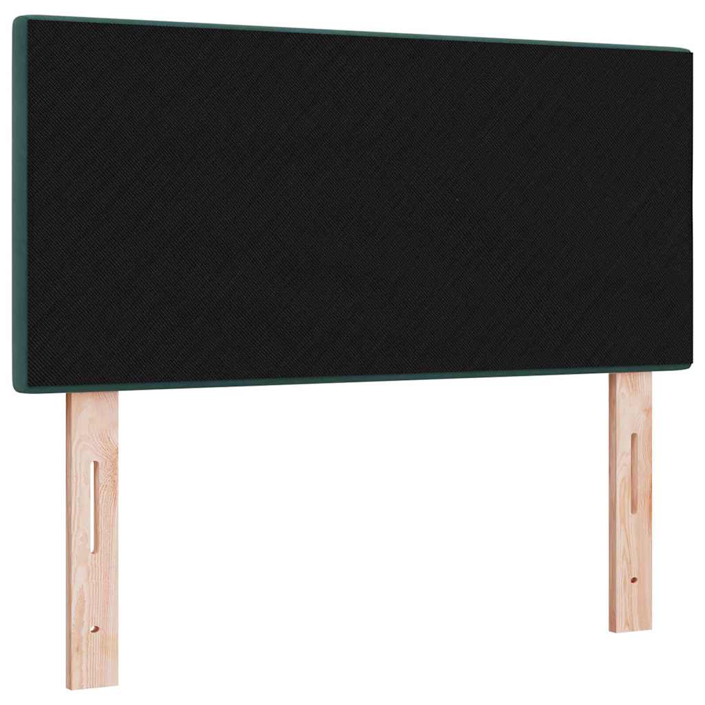 Kopfteil Dunkelgrün 100 cm Samt