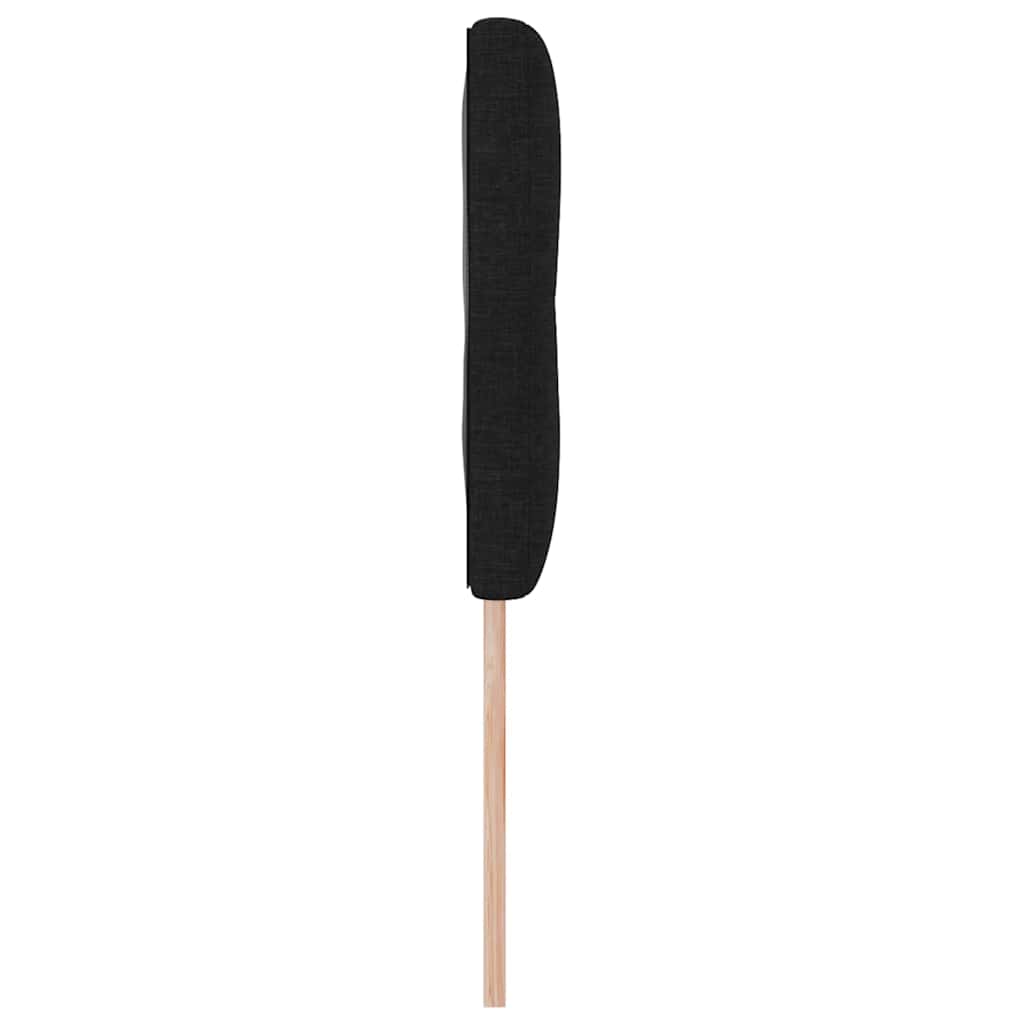Höhenverstellbares Kopfteil mit Kopfteil Schwarz 144 cm Stoff