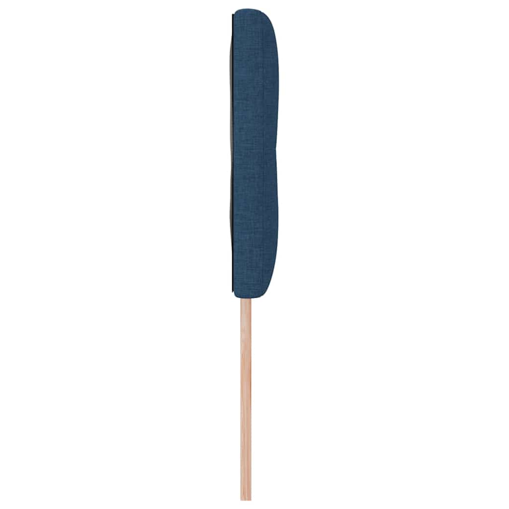 Höhenverstellbares Kopfteil mit Kopfteil Blau 144 cm Stoff