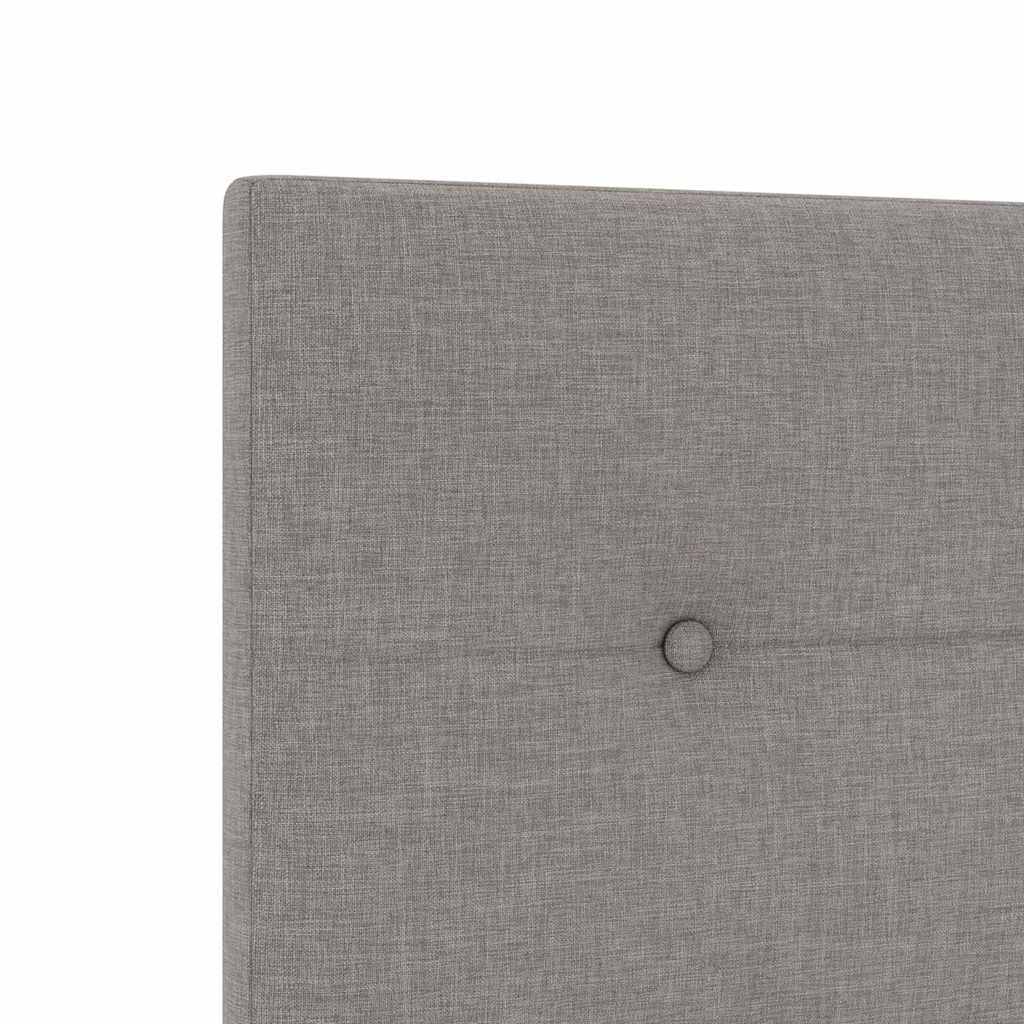 Höhenverstellbares Kopfteil mit Kopfteil Taupe 180 cm Stoff