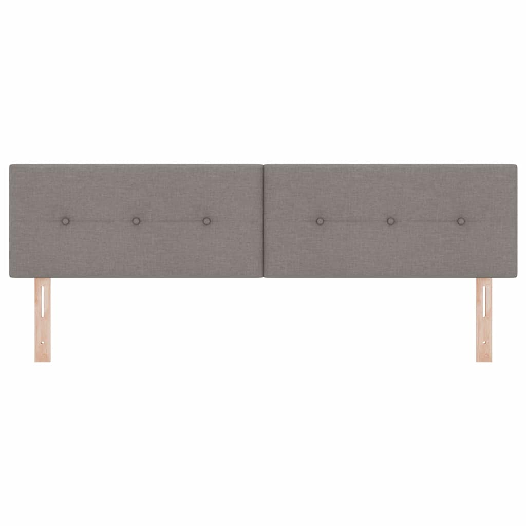 Höhenverstellbares Kopfteil mit Kopfteil Taupe 180 cm Stoff