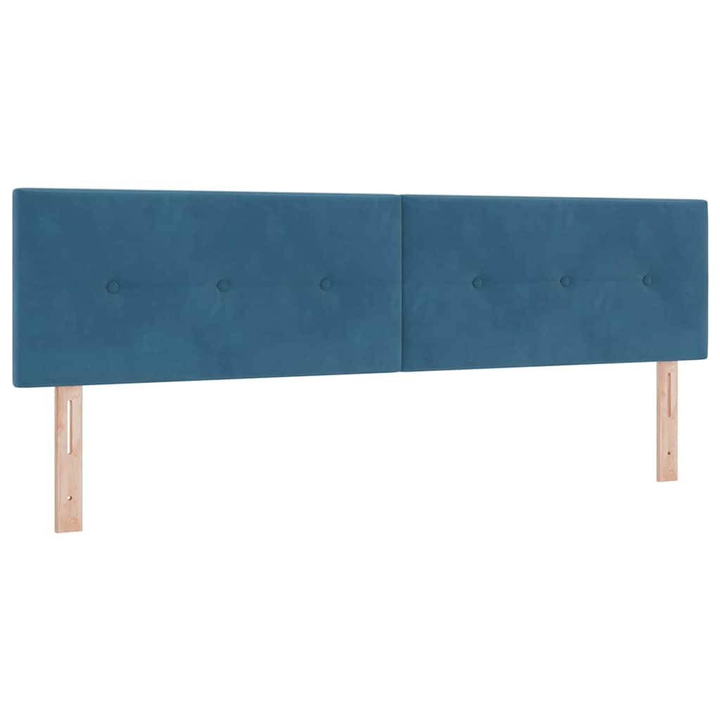 Kopfteil Dunkelblau 180 cm Samt