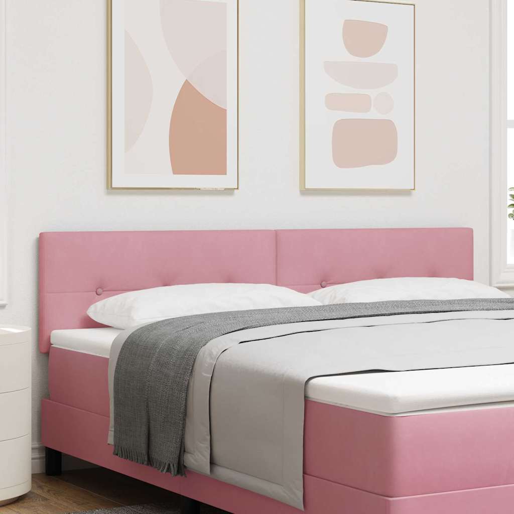 Kopfteil Rosa 180 cm Samt