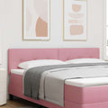 Kopfteil Rosa 180 cm Samt