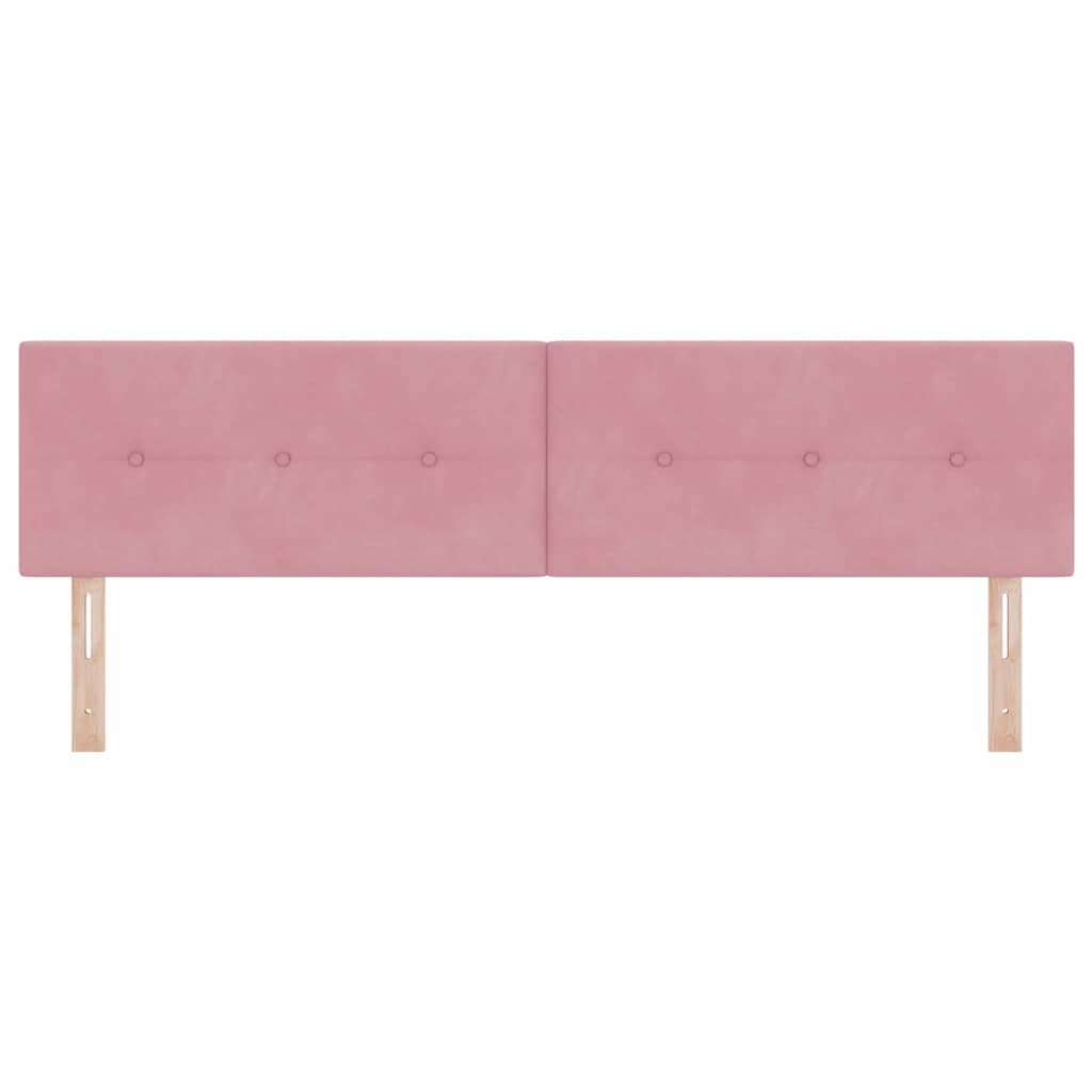 Kopfteil Rosa 180 cm Samt