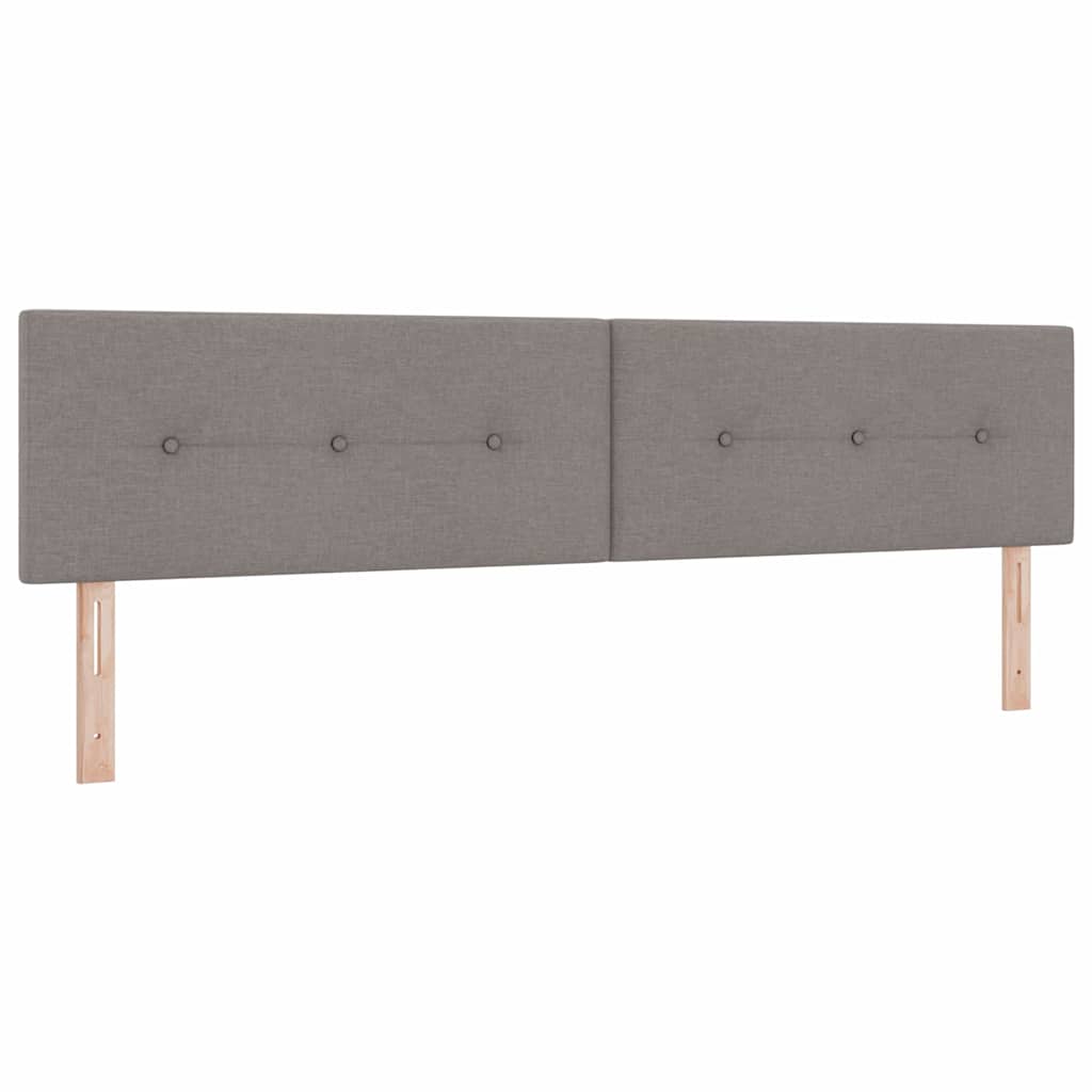 Höhenverstellbares Kopfteil mit Kopfteil Taupe 200 cm Stoff