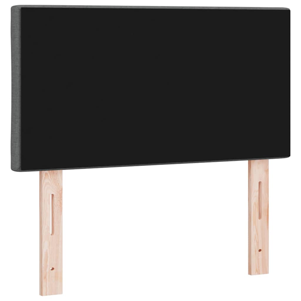 Kopfteil Dunkelgrau 80 cm Stoff