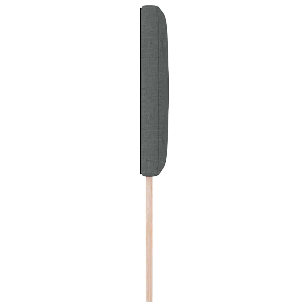 Kopfteil Dunkelgrau 80 cm Stoff