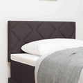 Kopfteil Dunkelbraun 80 cm Stoff