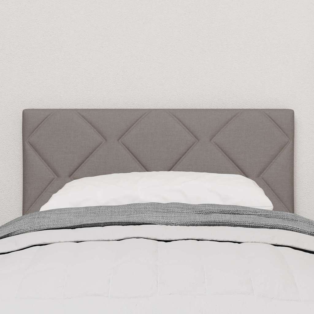 Kopfteil Taupe 80 cm Stoff
