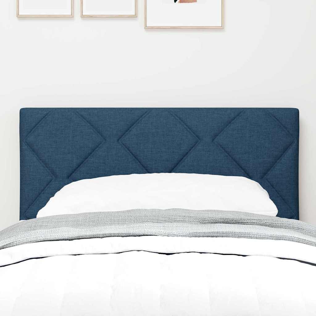Kopfteil Blau 80 cm Stoff