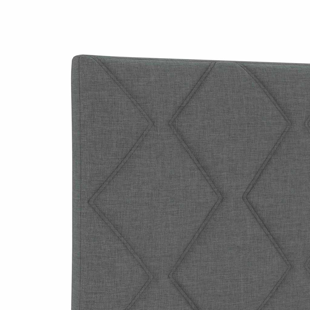 Kopfteil Dunkelgrau 90 cm Stoff