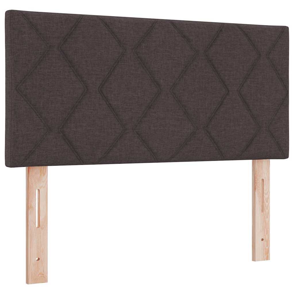 Kopfteil Dunkelbraun 90 cm Stoff