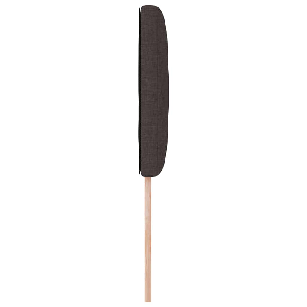 Kopfteil Dunkelbraun 90 cm Stoff