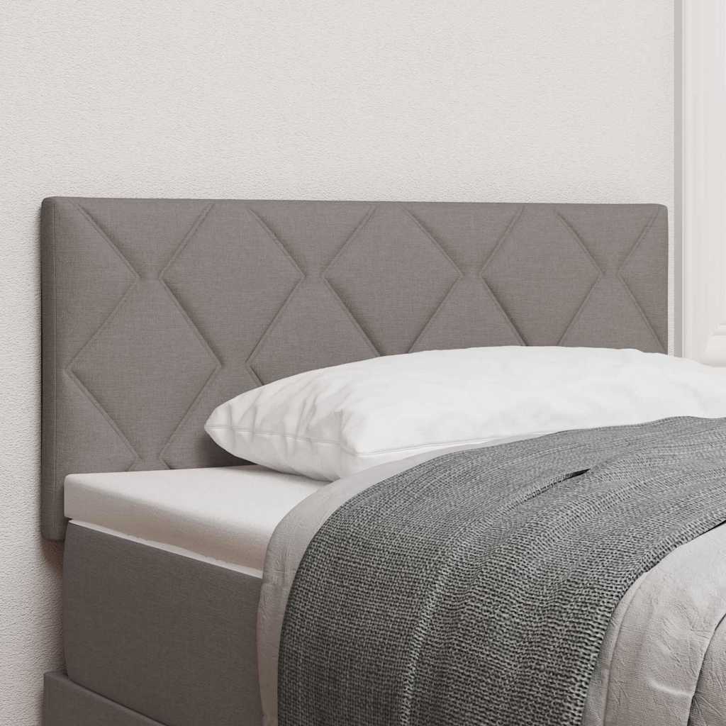 Kopfteil Taupe 90 cm Stoff