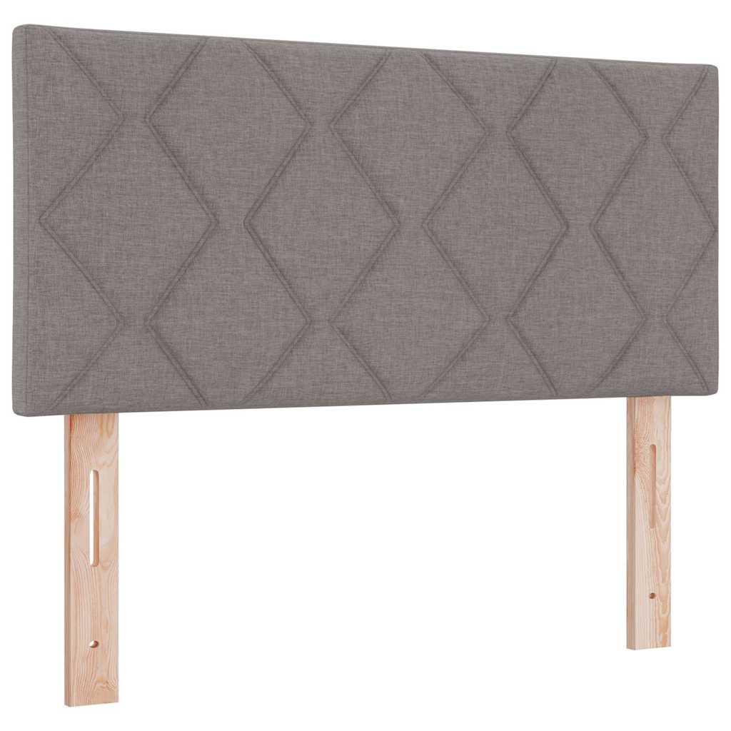 Kopfteil Taupe 90 cm Stoff