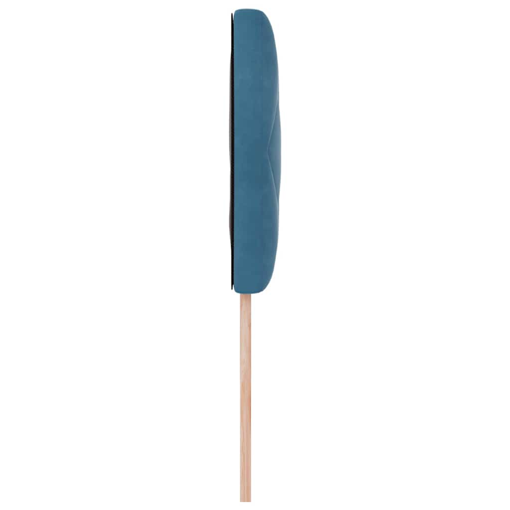 Kopfteil Dunkelblau 90 cm Samt