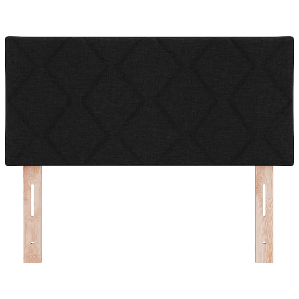 Kopfteil Schwarz 100 cm Stoff