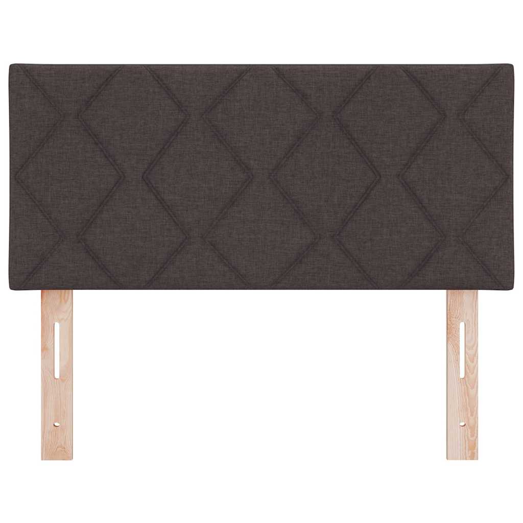 Kopfteil Dunkelbraun 100 cm Stoff