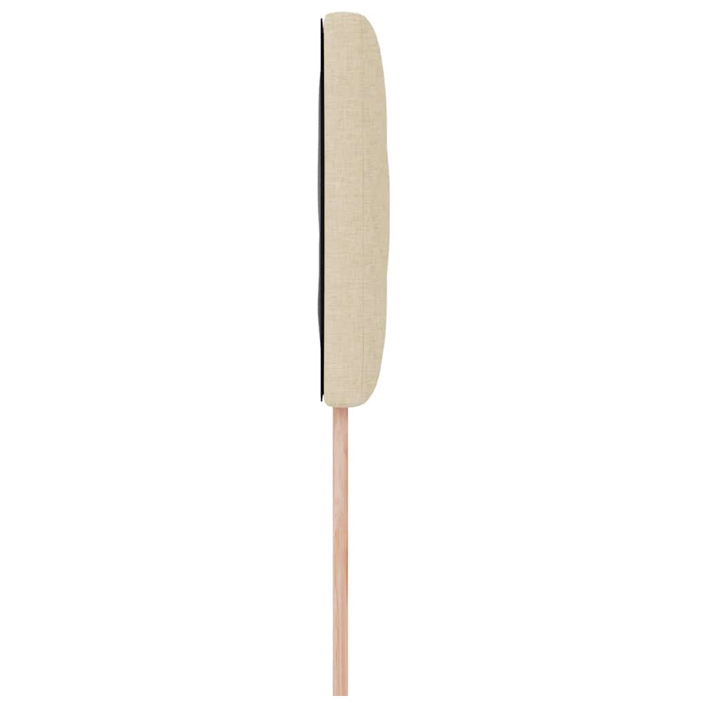 Kopfteil Creme 100 cm Stoff