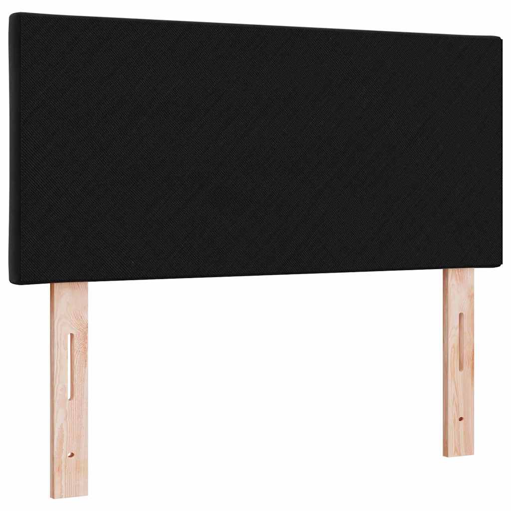 Kopfteil Schwarz 100 cm Samt