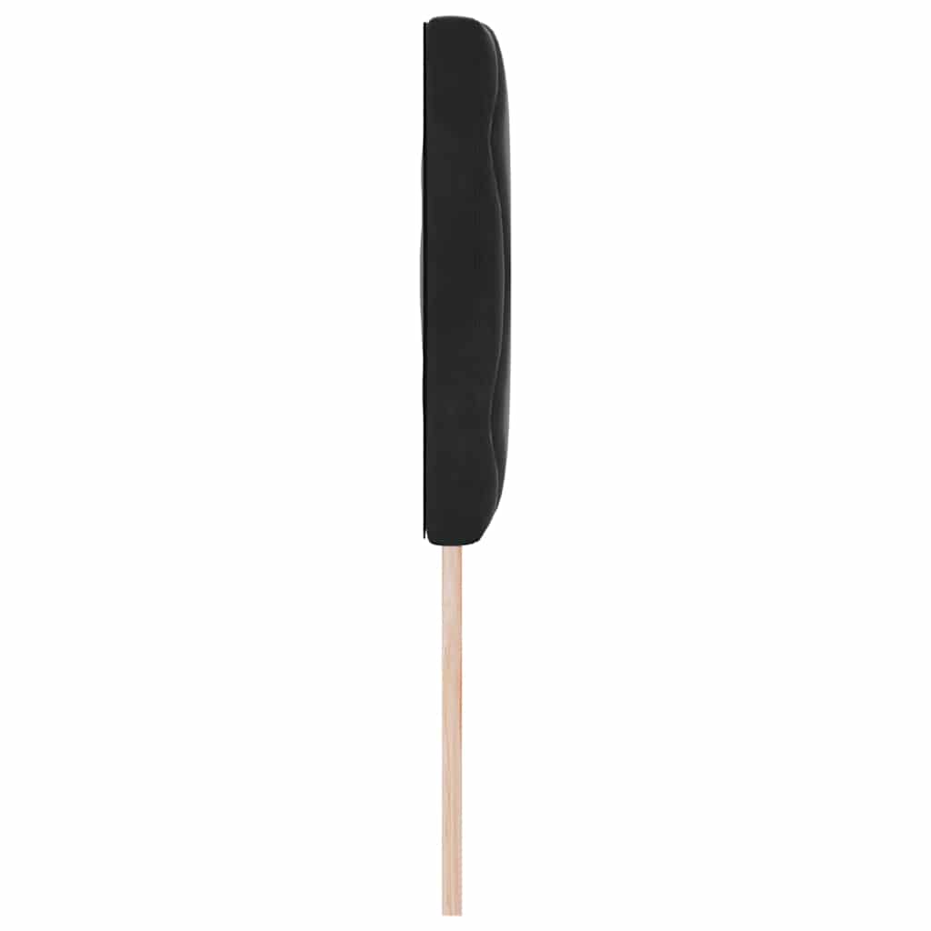 Kopfteil Schwarz 144 cm Samt