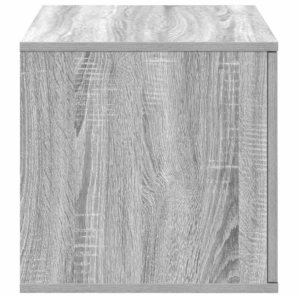 Aufbewahrungsschrank 2 pcs Graues Sonoma 127 x 41 x 40 cm
