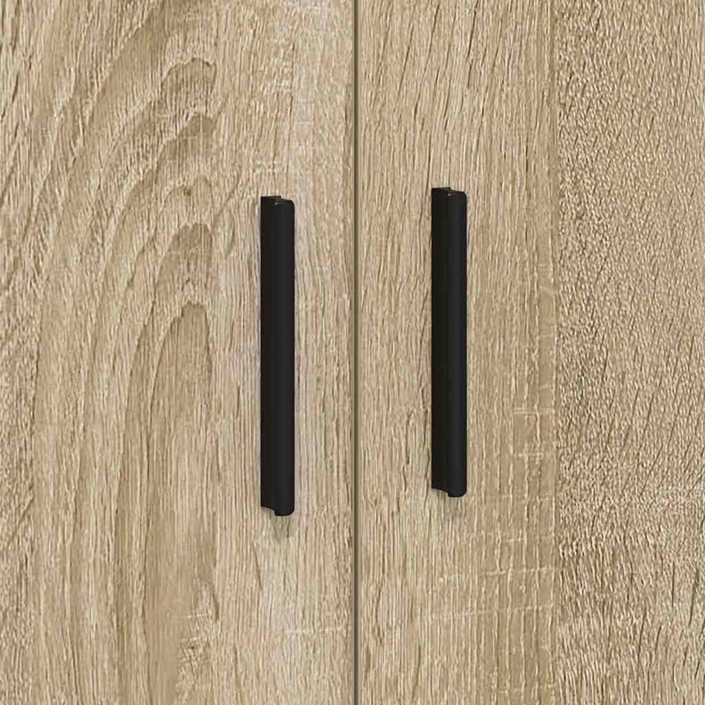 Aufbewahrungsschrank 2 pcs Sonoma-Eiche 118 x 41 x 40 cm