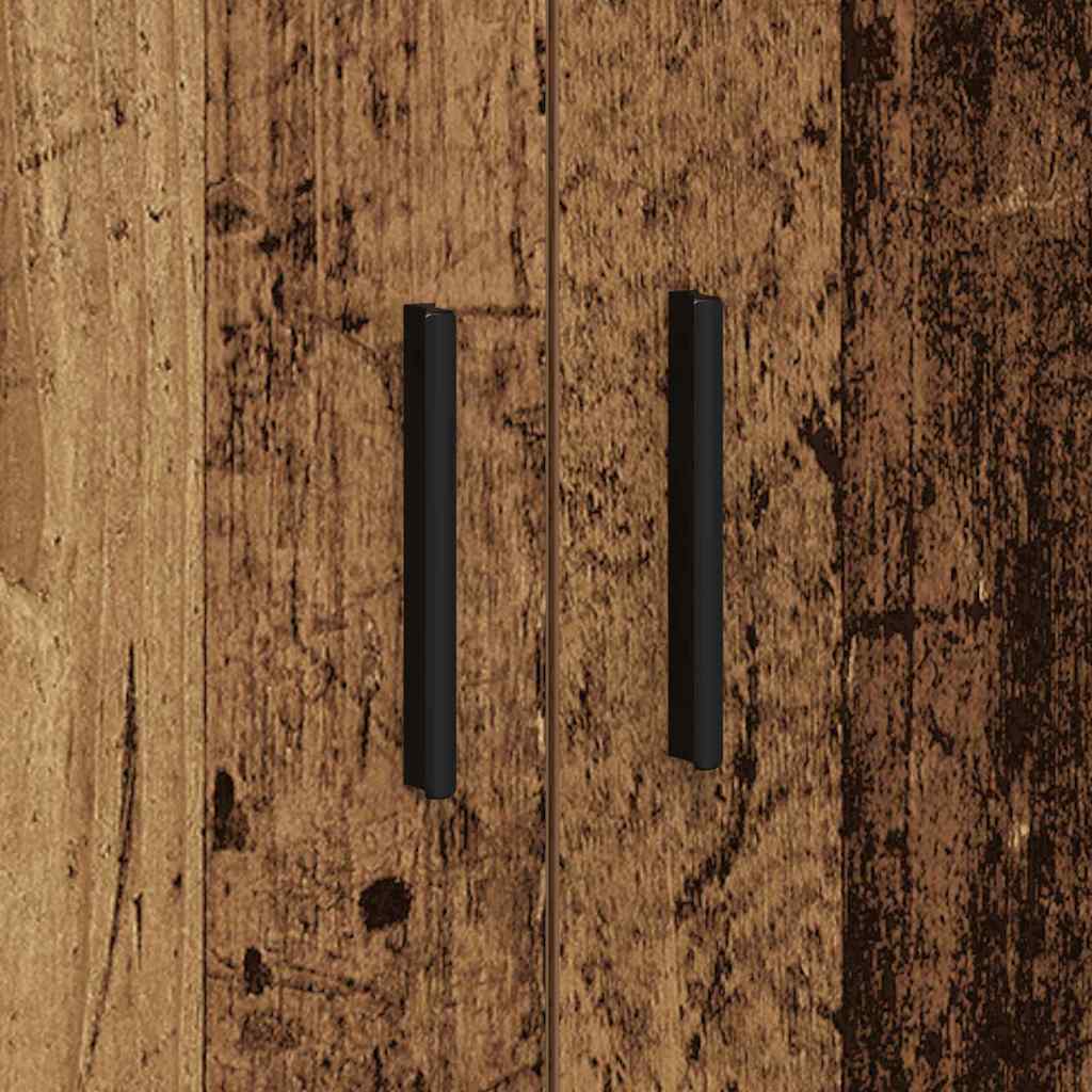 Aufbewahrungsschrank 2 pcs Altholz 103 x 41 x 40 cm
