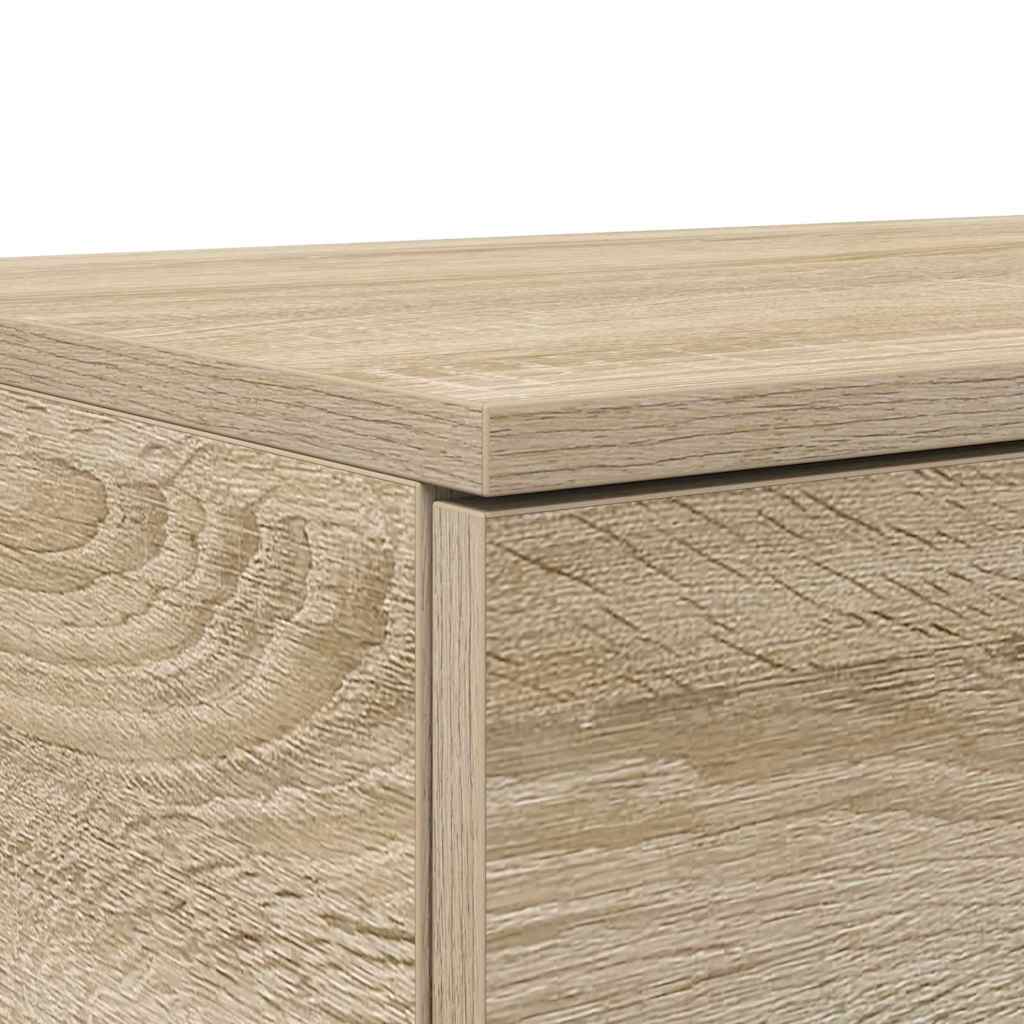 Bettschubladen Sonoma-Eiche 200 x 36,5 x 16,5 cm Holzwerkstoff