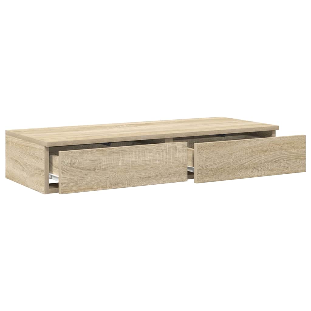 Bettschubladen Sonoma-Eiche 80 x 36,5 x 16,5 cm Holzwerkstoff