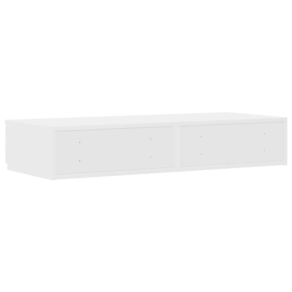 Bettschubladen Weiß 90 x 36,5 x 16,5 cm Holzwerkstoff