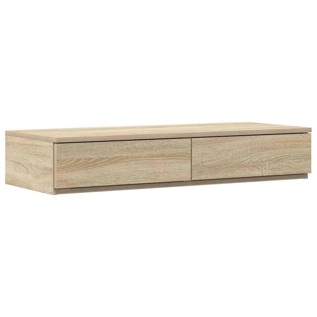 Bettschubladen Sonoma-Eiche 90 x 36,5 x 16,5 cm Holzwerkstoff