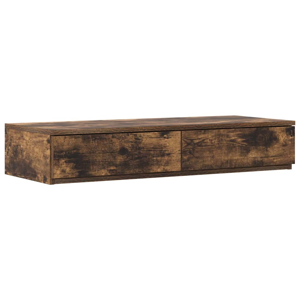 Bettschubladen Geräucherte Eiche 90 x 36,5 x 16,5 cm