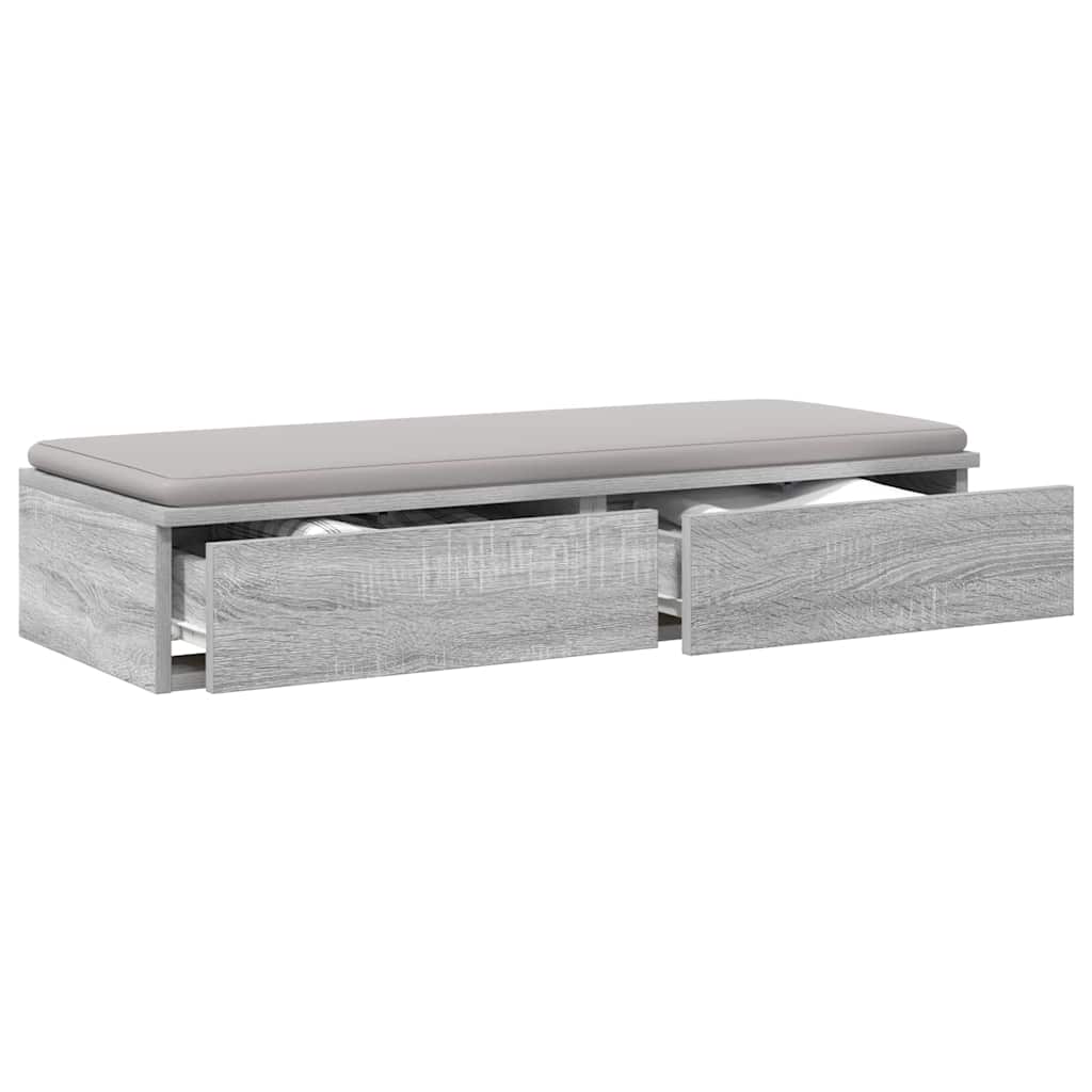 Bettschubladen Graues Sonoma 90 x 36,5 x 16,5 cm Holzwerkstoff