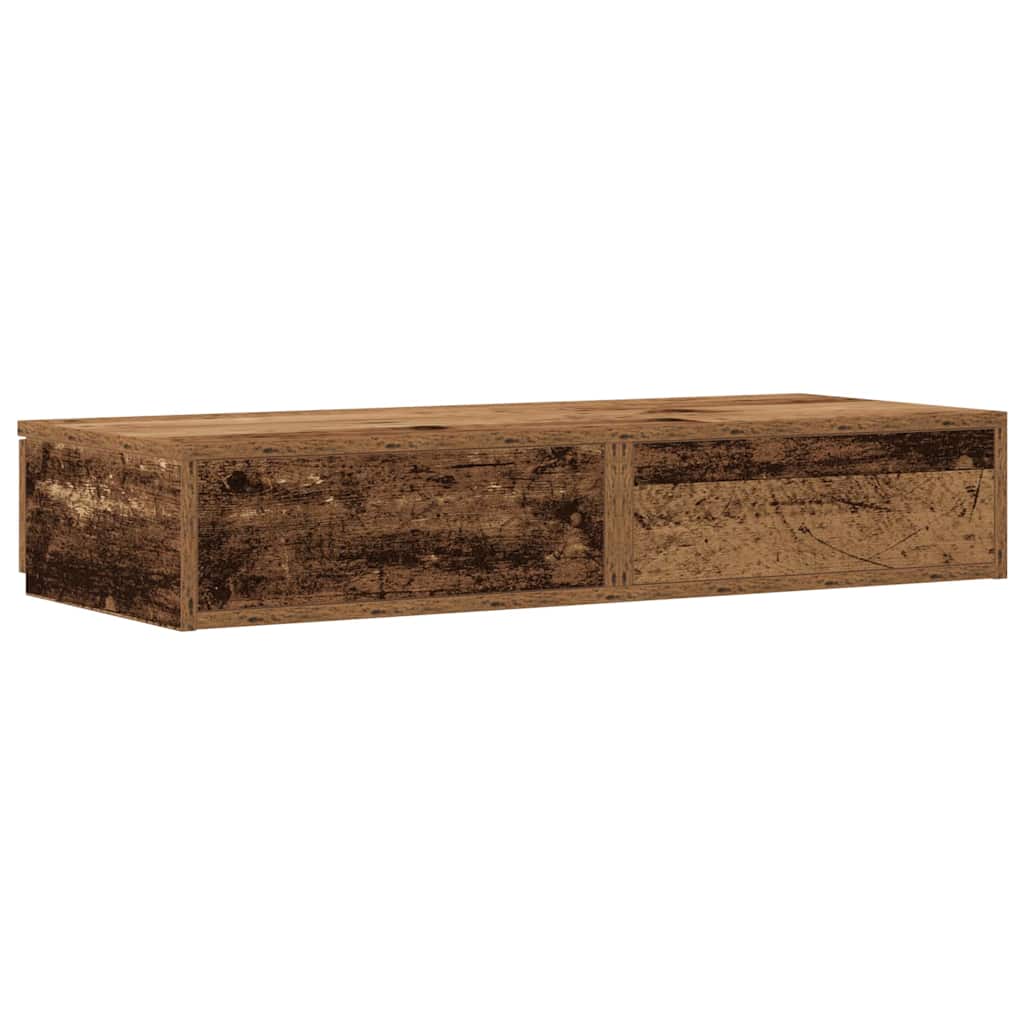 Bettschubladen Altholz 90 x 36,5 x 16,5 cm Holzwerkstoff