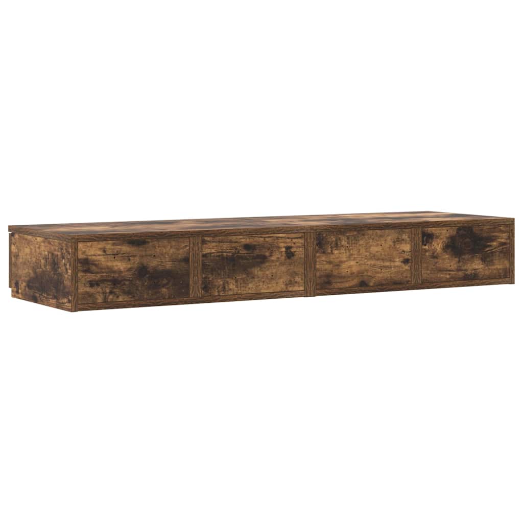 Bettschubladen Geräucherte Eiche 120 x 36,5 x 16,5 cm