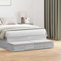Bettschubladen Graues Sonoma 120 x 36,5 x 16,5 cm Holzwerkstoff