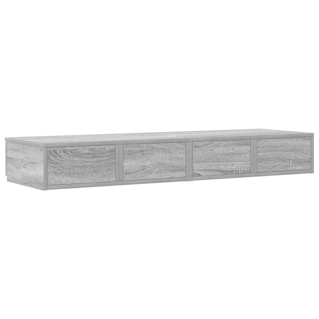 Bettschubladen Graues Sonoma 120 x 36,5 x 16,5 cm Holzwerkstoff