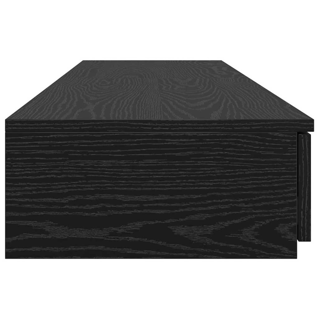 Bettschubladen Schwarz Eichen-Optik 140 x 36,5 x 16,5 cm